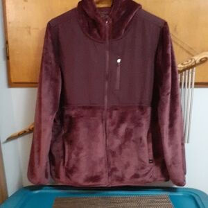 legend warm and fuzzy zip up hoodie